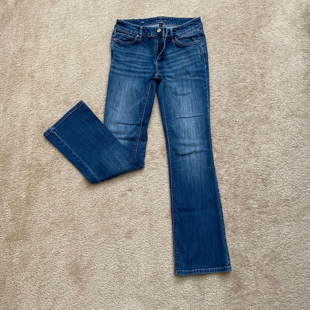 White House Black Market Bootcut Denim 2S